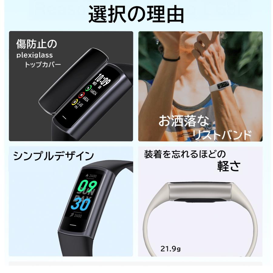 スマートウォッチ レディース メンズ 血圧 血中酸素 心拍 健康管理