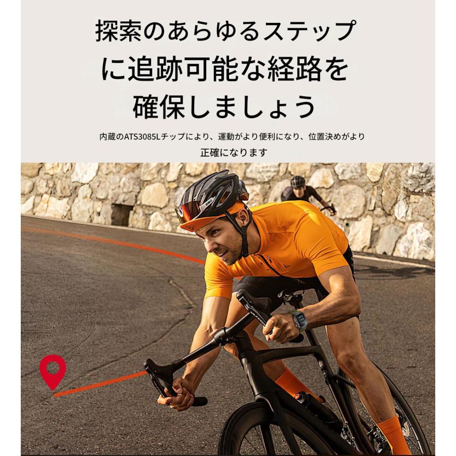 GPS タフネス スマートウォッチ 軍用規格 コンパス 高度計 懐中電灯 2.01インチ大画面 通話機能 3ATM防水 登山 キャンプ アウトドア 日本語対応の画像