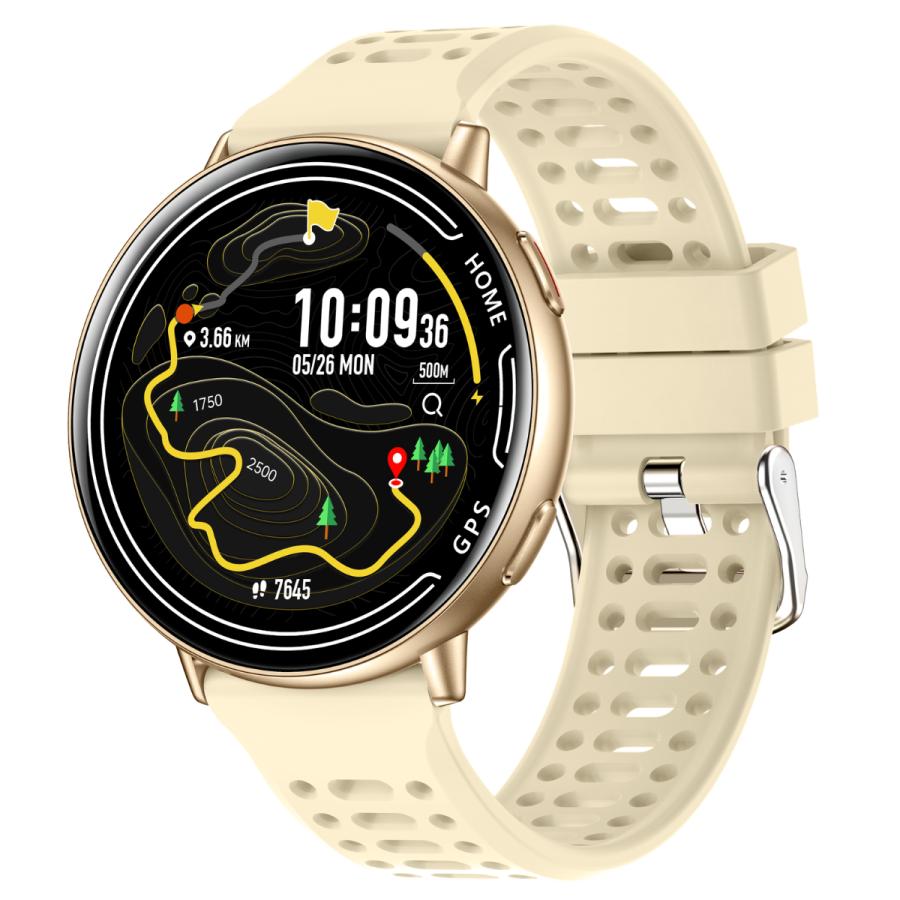 2026最新 GPS内蔵 スマートウォッチ 通話機能 1.39インチ GPS 運動軌跡