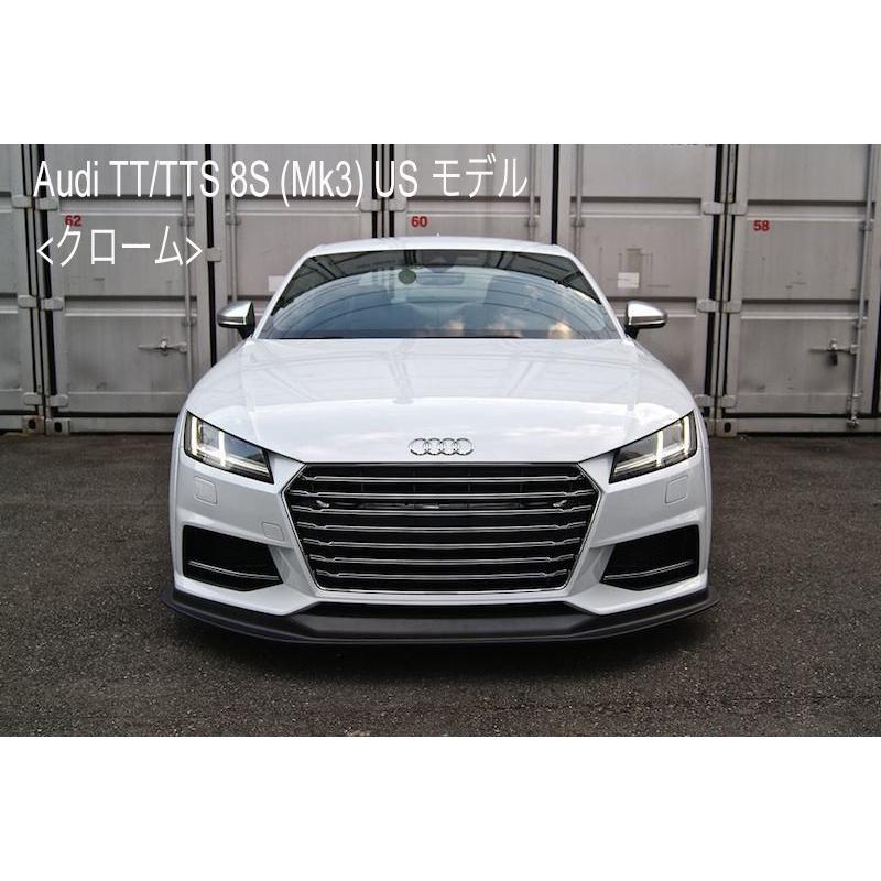 Audi TT/TTS 8S(MK3) 純正 フロントラジエーターグリル:US Audi TT/TTS 8S(MK3) 純正 フロントラジエーターグリル:US