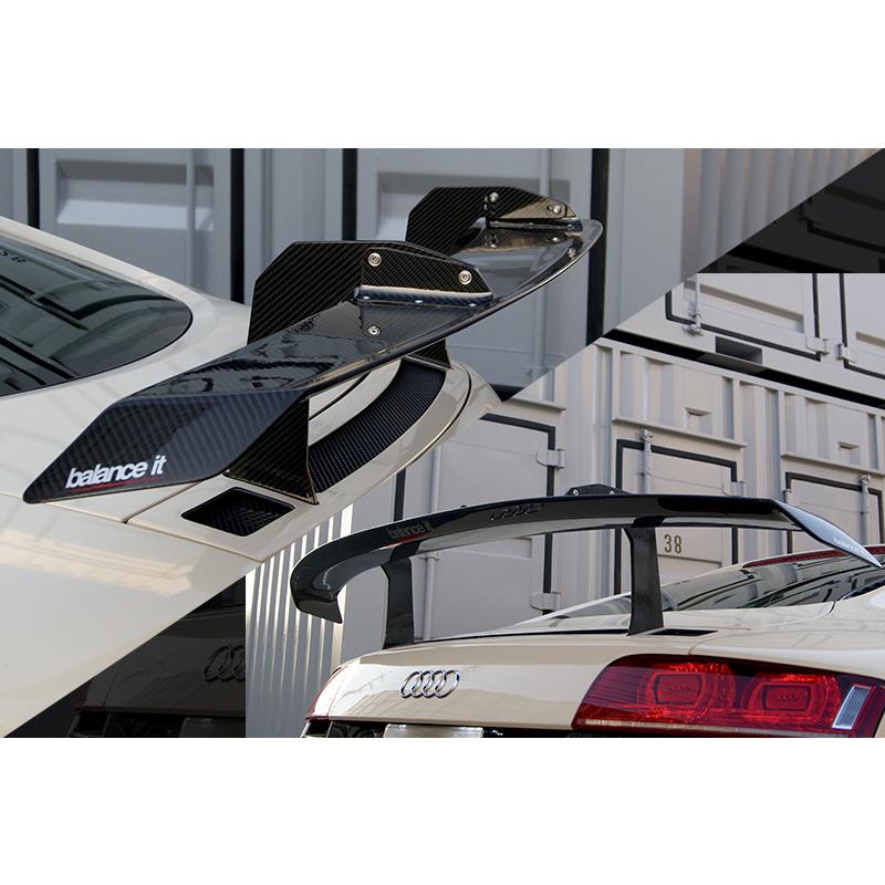 FRP】balance it GTウィング Audi R8(420) 2006-2015 : makeover