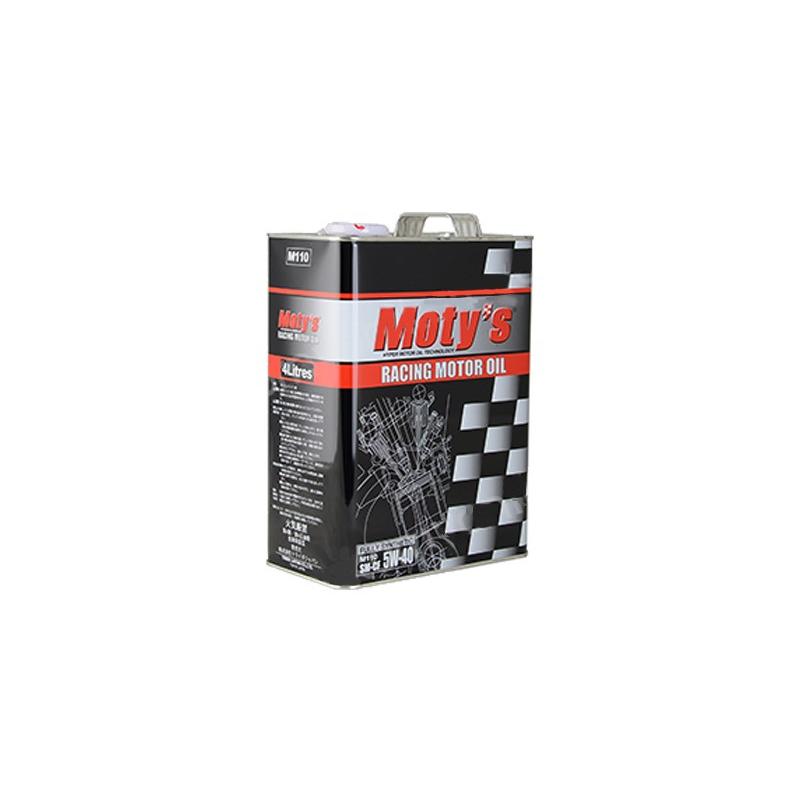 Moty's Racing Motor Oil M110 4リットル 5W-40 Moty's> エンジンオイル M110 5W-40【4L】 : makeover - 通販