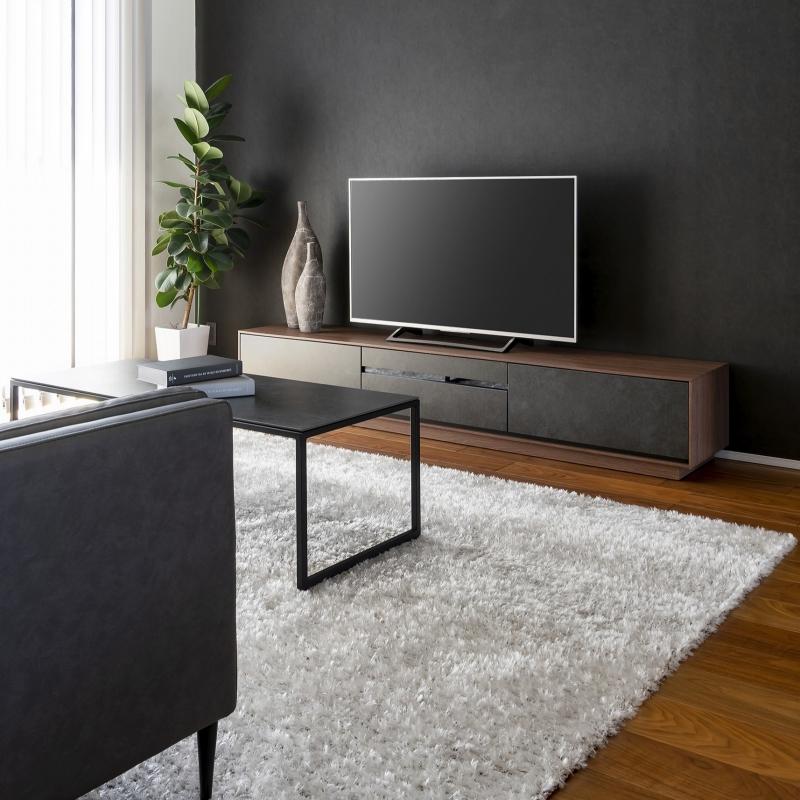 ＭＫマエダ テレビ台 スクエア・テレビボード 幅180cm おしゃれ d3693 MKマエダ家具 開梱設置サービス付 送料無料 テレビボード DAV-180