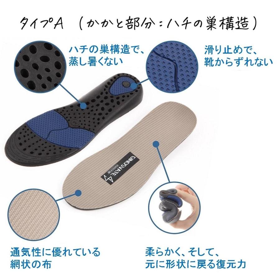 M1インソール 2020 かかとの厚さが1cm 足の負担が最大70%軽減 知能 衝撃吸収 インソール MAGIC 1 中敷き スポーツ スニーカー |  | 15