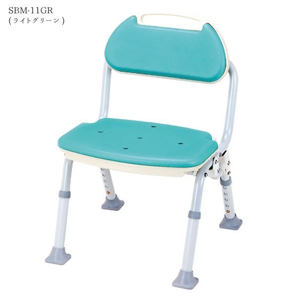 マキテック シャワーベンチ シャワーチェア 折りたたみ 背付 