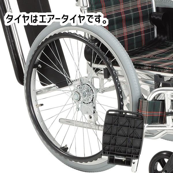 マキテック 自走式 車椅子 折りたたみ 背折れ 多機能 車いす KS80