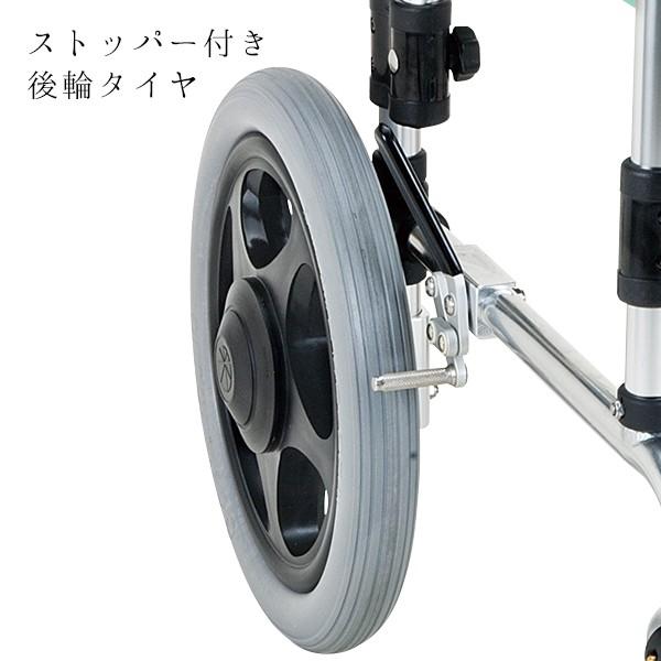 マキテック 浴用キャリー 入浴用車椅子 シャワーチェア 肘掛け固定