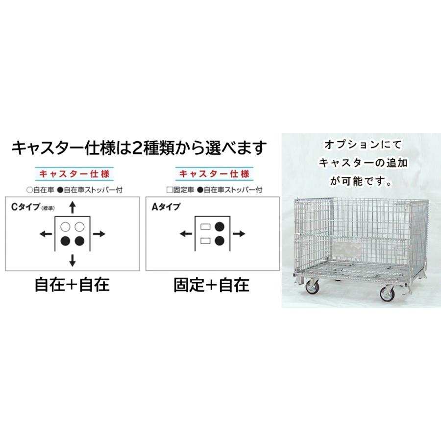 マキテック メッシュパレット メッシュ ボックス 網パレ 折りたたみ