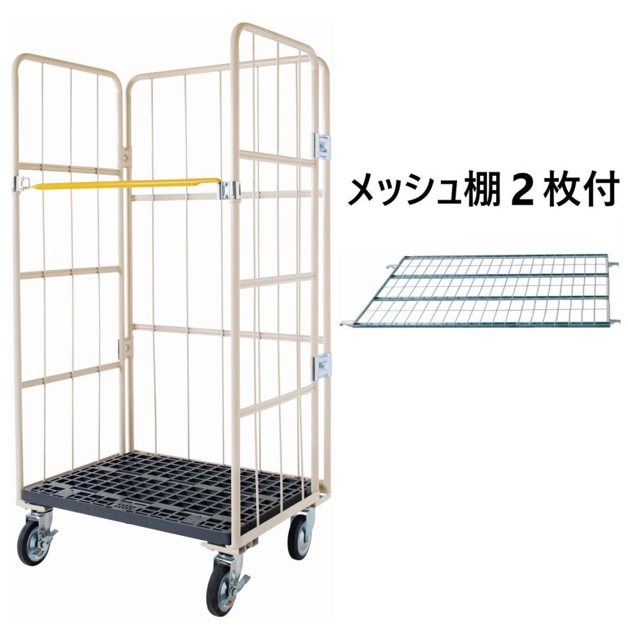 マキテック カゴ台車 ロールボックスパレット ロールボックス カゴ車 