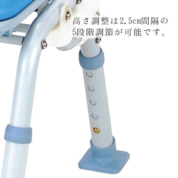 マキテック シャワーベンチ シャワーチェア 折りたたみ 背付き