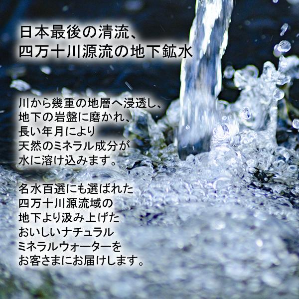四万十の純天然水 ナチュラルミネラルウォーター 天然水 水 ２L 12本 2箱 ウエルネス 四万十 マキテックサービス |  | 06