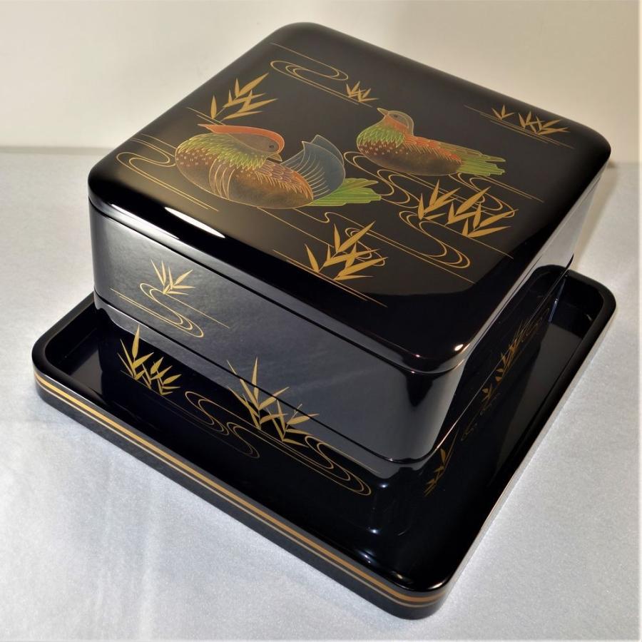 輪島塗 二段重箱