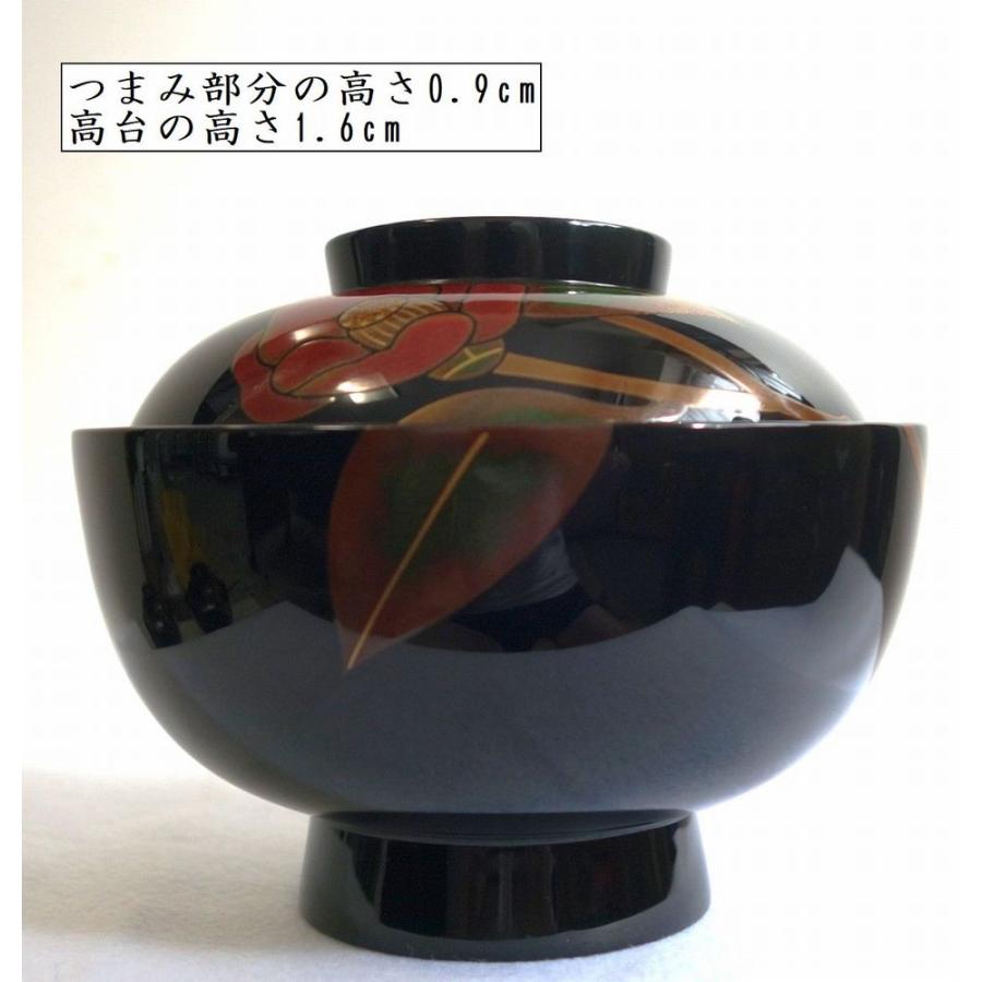 輪島塗 つばき蒔絵 吸物椀5客 輪島塗吸物椀 輪島塗お椀 汁椀 椿 輪島塗 つばき蒔絵 吸物椀5客 輪島塗吸物椀 輪島塗お椀 汁椀 椿