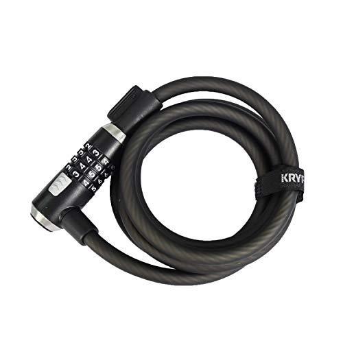 Kryptonite KryptoFlex 1218 Combo Cable Bicycle Lock Black 12mm x 183cm