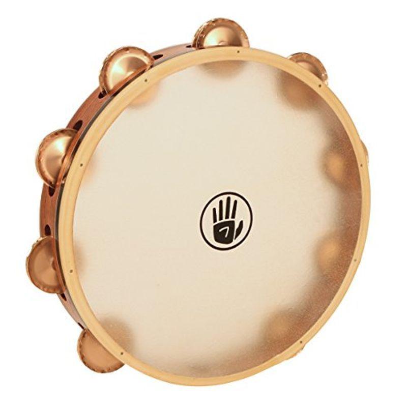 21秋冬新作 ブラック スワンプ タンブリン 本革ヘッド仕様 ベリリウムコパー シングルジングル サウンドアートシリーズ Ts4 タンバリン Mecila Net