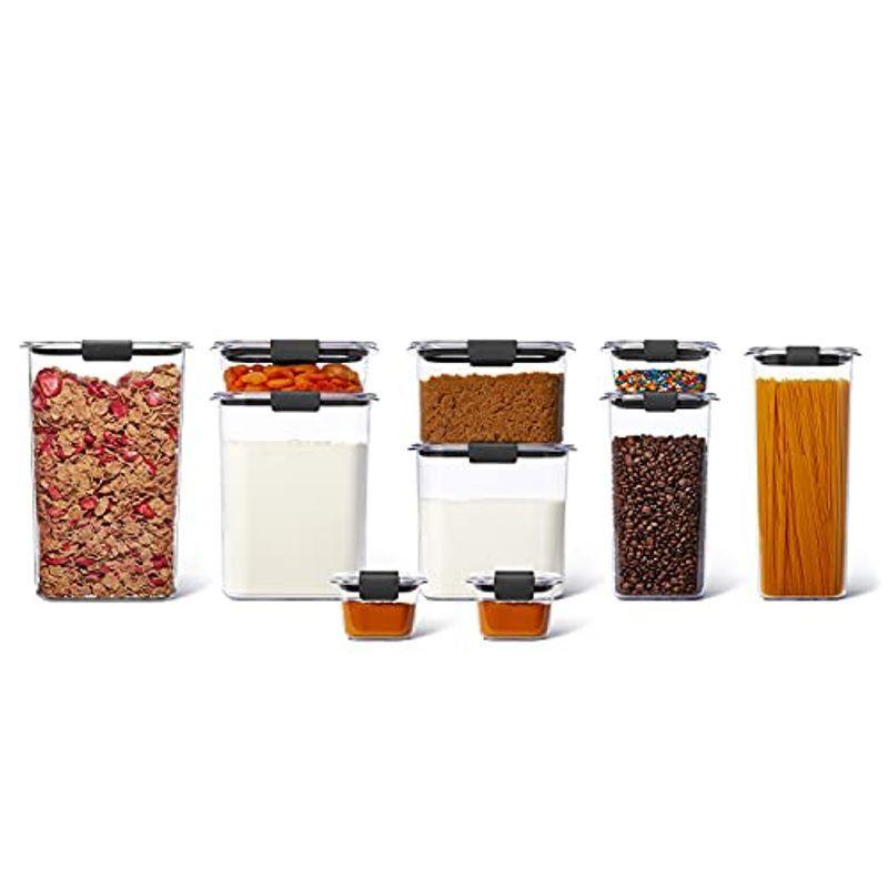 買得 ラバーメイド Rubbermaid Brilliance Bpaフリー 保存容器 パントリー10個セット 食品保存容器 Klp Com Sg