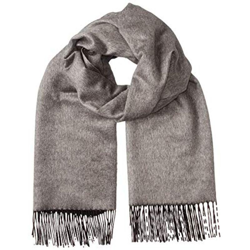 ピアセンツァ シルクカシミヤダブルフェイスストール Free Mirror 249 750 マフラー 11 ライトグレー グレー