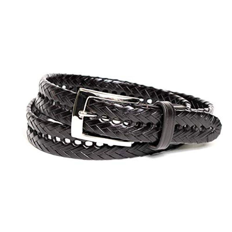 好きに Kieth メンズ 確かな品質 サイズ調整可能 ダークブラウン メッシュレザー ベルト ベルト Www Unit7studios Co Uk