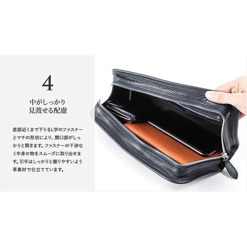 超目玉 クラッチバッグ セカンドバッグ メンズ サッビア Boosters ハンドル付きクラッチバッグ ミネルバボックス ブースターズ 本革 セカンドバッグ Aurorasuspendedfires Com