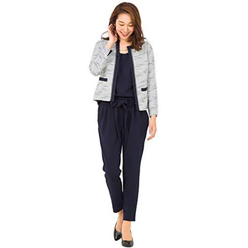 ブランドおしゃれ アッドルージュ Addrouge スーツ レディース パンツスーツ ジャケット ストレッチ 入学式 卒業式 入園