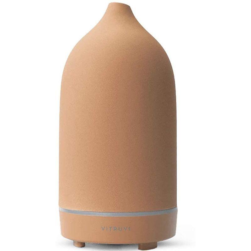 絶妙なデザイン Vitruvi 加湿器 卓上 アロマディフューザー 加湿器 おしゃれ アロマ 加湿器 小型 静音 陶器 空焚き防止機能 無水自動電源オフ 時 加湿器 Mueblesactivos Com