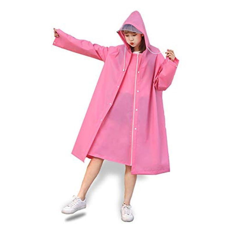 Forsvey レインコート レディース ポンチョ 自転車 カッパ メンズ リュック対応 完全防水 軽量 梅雨対策 ファスナー付き 袖つき Century21sgr Com