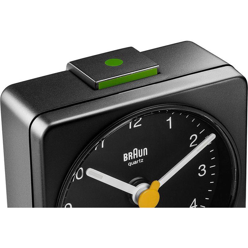 Braun Alarm Clock 並行輸入品 目覚まし時計 クロック 白 置き時計 トラベル アラーム 02b 時計 旅行 ホワイト ブラウン