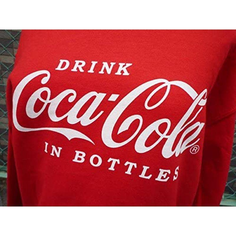 数量は多 Coca Cola レッド コカコーラスエットパーカー ｍサイズ プルオーバーパーカー ｕｓａ パーカー トレーナー Panero Shop
