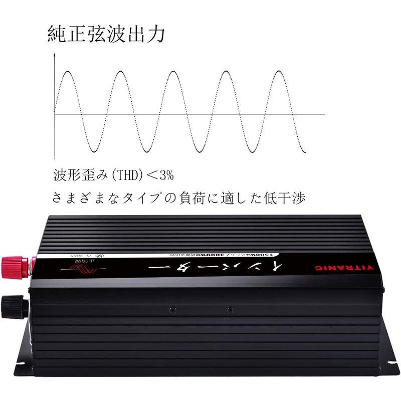 2022福袋 YITRANIC インバーター 12V 100V 正弦波 1500W DC AC 変換 瞬間最大 3000W 50Hz 60Hz切替可 5m YITRANIC インバーター 正弦波 2000W 瞬?最大 4000W DC 12V AC 100V 5mリモコン USB 50Hz