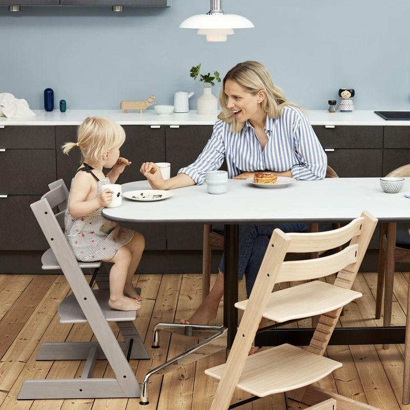 【状態良好】Stokke ストッケ トリップトラップ　ウォールナットブラウン ストッケ トリップトラップ ベビーチェア ウォルナットブラウン