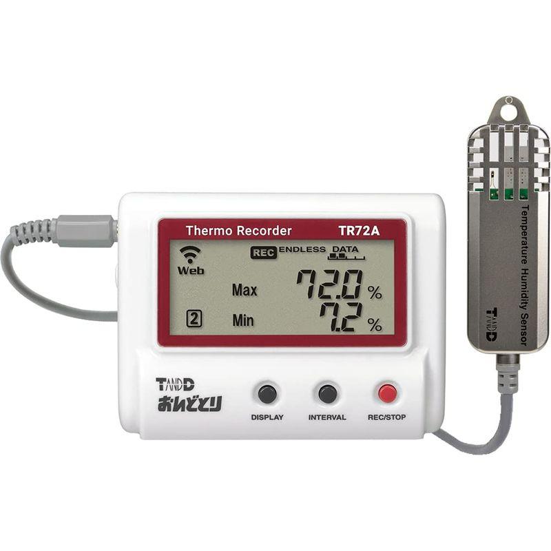 ティアンドデイ ワイヤレスデータロガー おんどとり CO2・温度・湿度データロガー 62-2699-12/RTR-576 ティアンドデイ ワイヤレスデータロガー おんどとり CO2・温度・湿度データロガー 62-2699-12 RTR-576