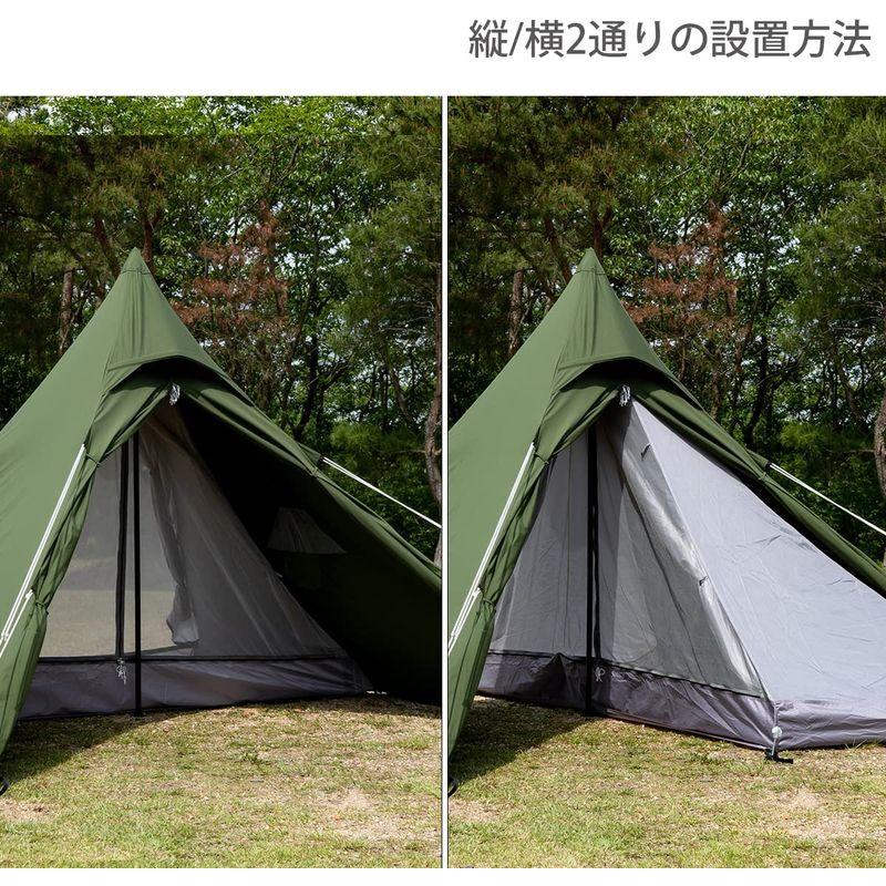 アウトレットアウトレットDOD(ディーオーディー) ワンポールテントRX(M