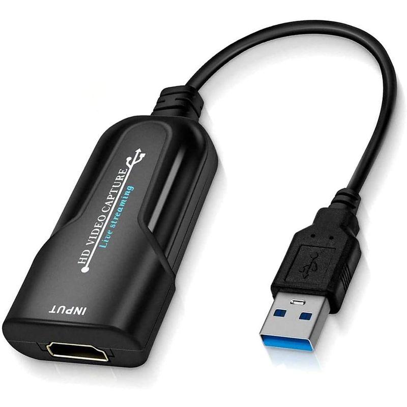 人気新品入荷 Parishop HDMI キャプチャーカード 軽量超小型 HDMI USB3