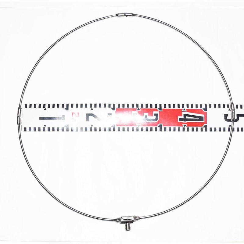 四つ折り 64チタン 120cm 玉枠 超コンパクトなタモ網 (120cm) 120cm 64チタン 玉枠 超コンパクトなタモ網