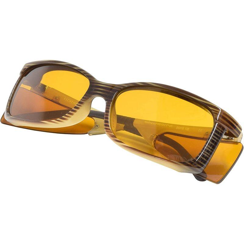 ESCHENBACH(エッシェンバッハ) エッシェンバッハ ウェルネス・プロテクト 遮光眼鏡 ライトブラウン小・No1663-165 エッシェンバッハ ウェルネス プロテクト 遮光眼鏡 ライトブラウン小 No1663 サイズ 135mm