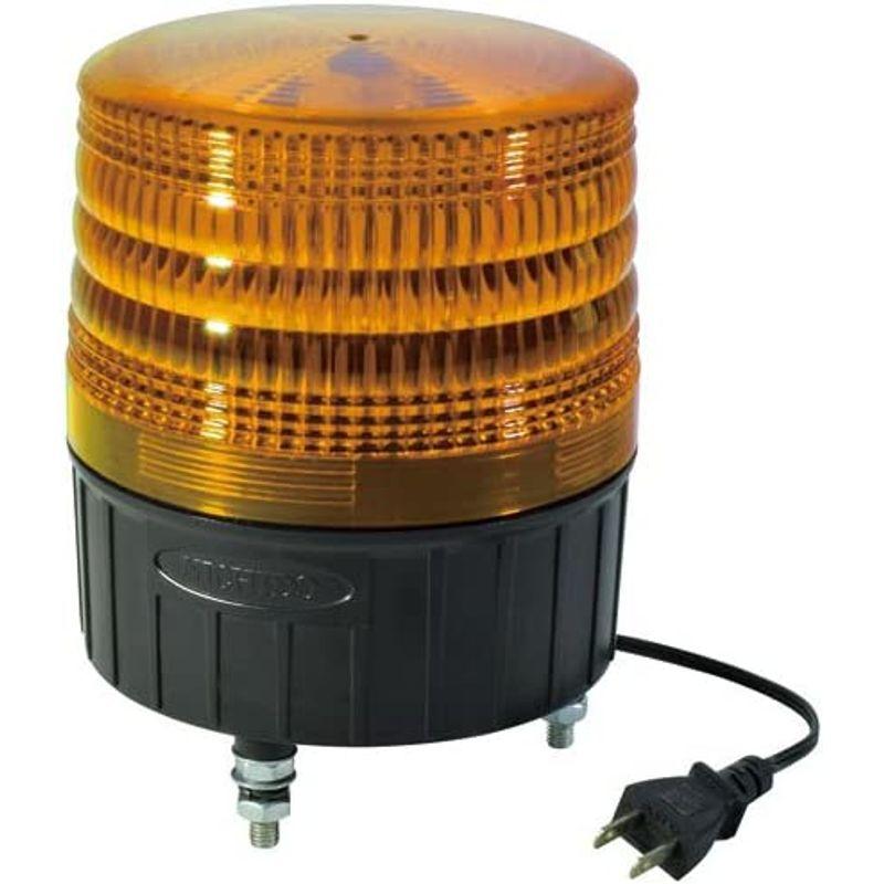 NLF150-100V-Y　大型LED回転灯　フラッシャーランタン150　黄　14008