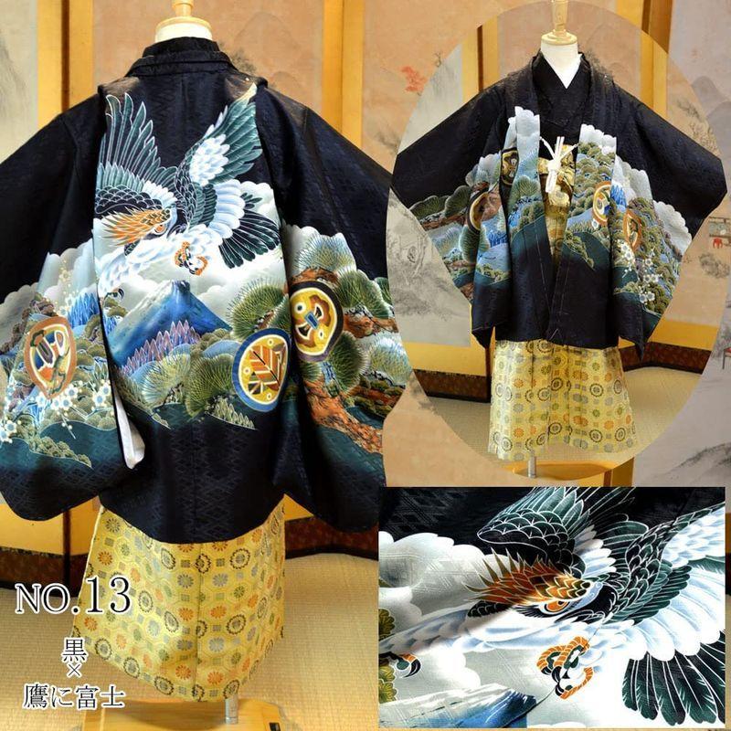 黒×ゴールド♡七五三　3歳　男の子　セット　一式　鷹 黒×ゴールド♡七五三 3歳 男の子 セット 一式 鷹