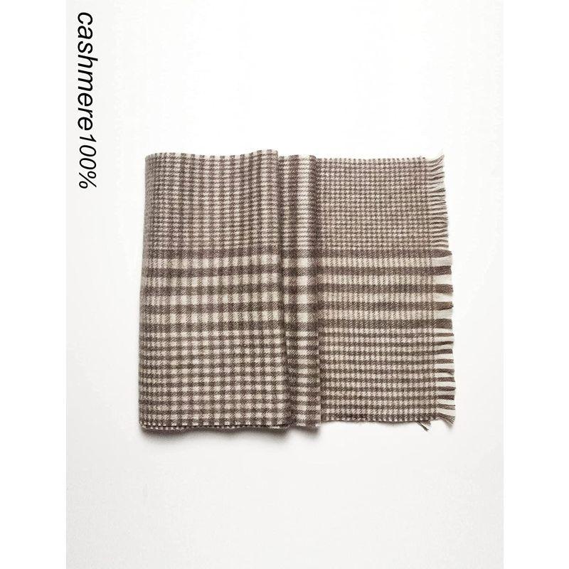 人気商品の 秋 通勤用 ギフト クリスマス ストール チェック柄 男性 スカーフ メンズ マフラー 100 カシミヤ 冬 クリ ギフト プレゼント マフラー qhema Com
