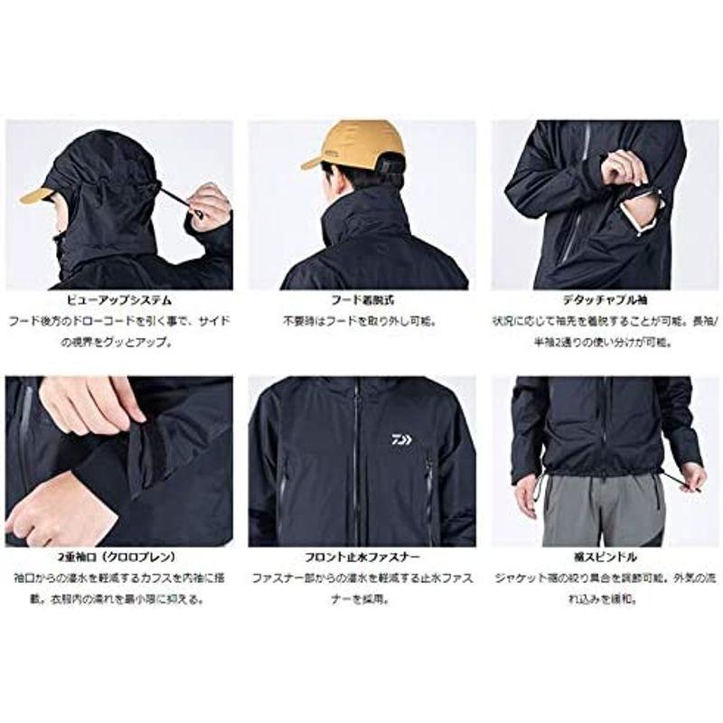 雑誌などで活躍中の人気 ダイワ(DAIWA) レインマックス デタッチャブル