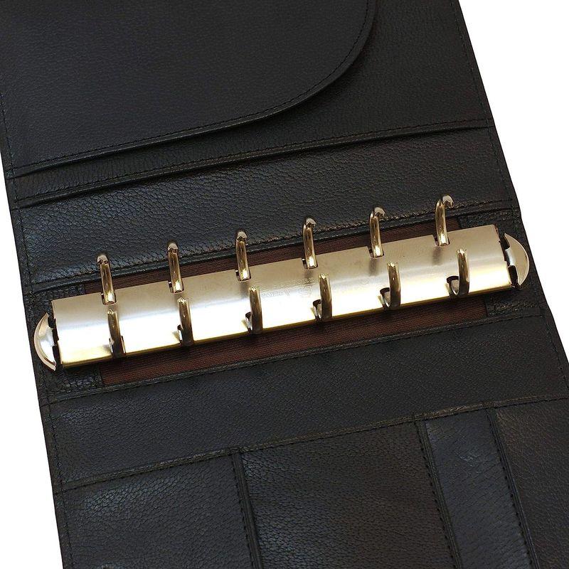 システム手帳 ミニ6サイズ ヘリテイジ リング径19mm スタンダードネイビー 1252-077 ミニ6サイズ ヘリテイジ リング径19mm スタンダードネイビー 　