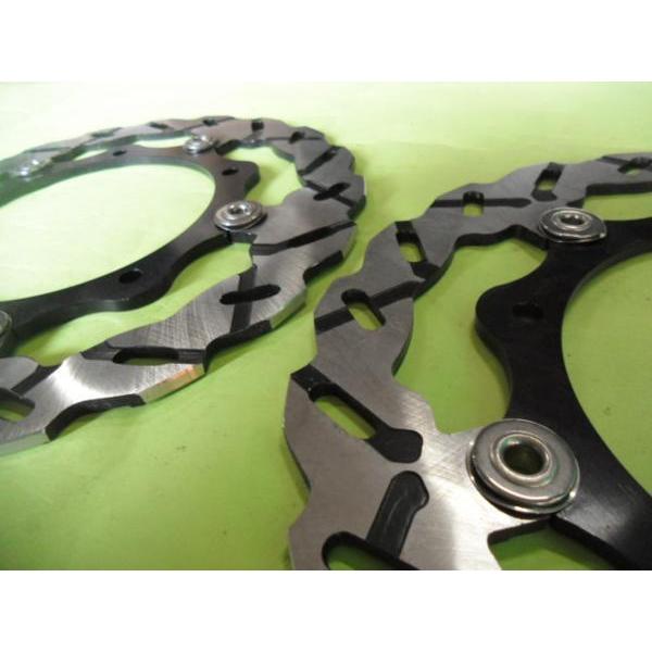 T-MAX530 新品 フロント用 WAVEDISC ABS可 SJ12J ARASHI製53LR黒