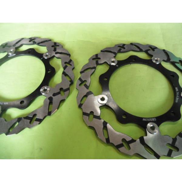 T-MAX530 新品 フロント用 WAVEDISC ABS可 SJ12J ARASHI製53LR黒