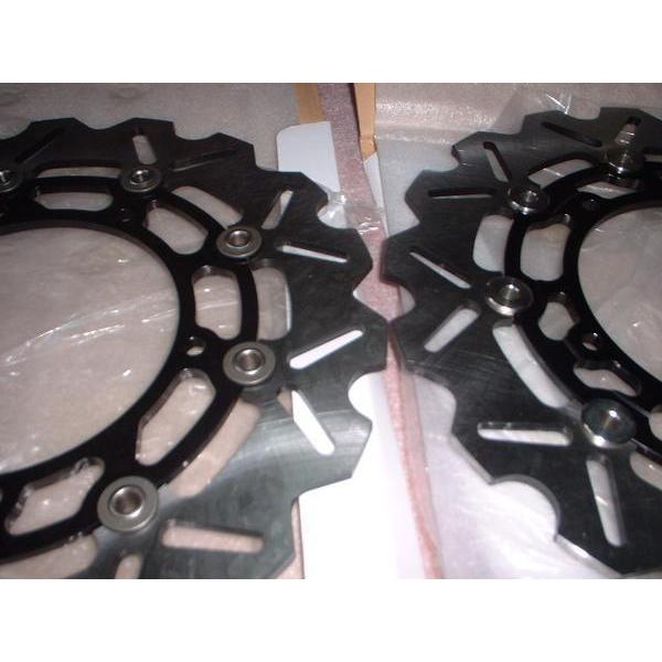 Arashi製 WAVEDISC030黒 ウエイブディスク YZF-R6 (03-04) フロント用