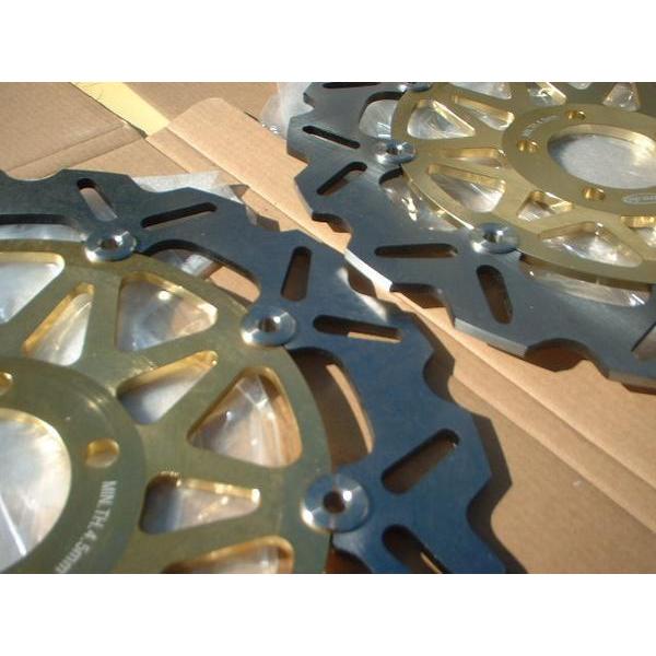 Arashi製 WAVEDISC027金 ZX-12R ZZR1200 ZZR1100 ZX-9R ZXR750 ZX-7R