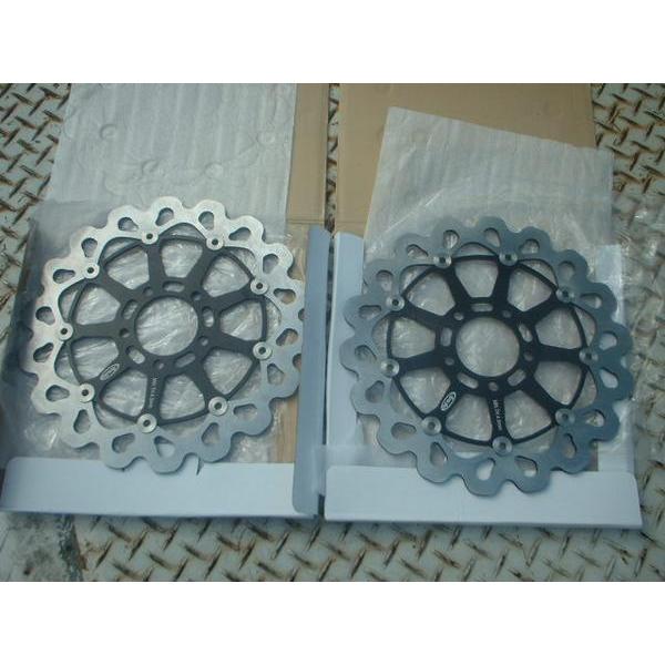 Arashi製 WaveDisc013黒 GSX1300Rハヤブサ 隼 GSX1400 GSX-R1000