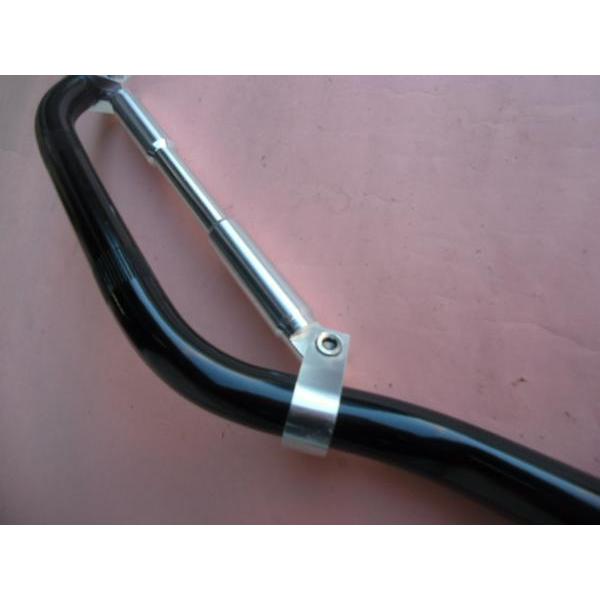 新品 アルミハンドル 22.2mm 黒 (セロー225 TW200 DT200WR YBR125