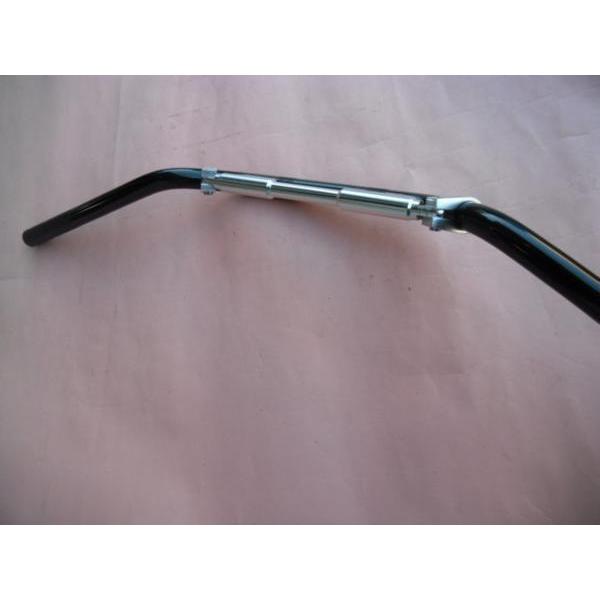 新品 アルミハンドル 22.2mm 黒 (セロー225 TW200 DT200WR YBR125