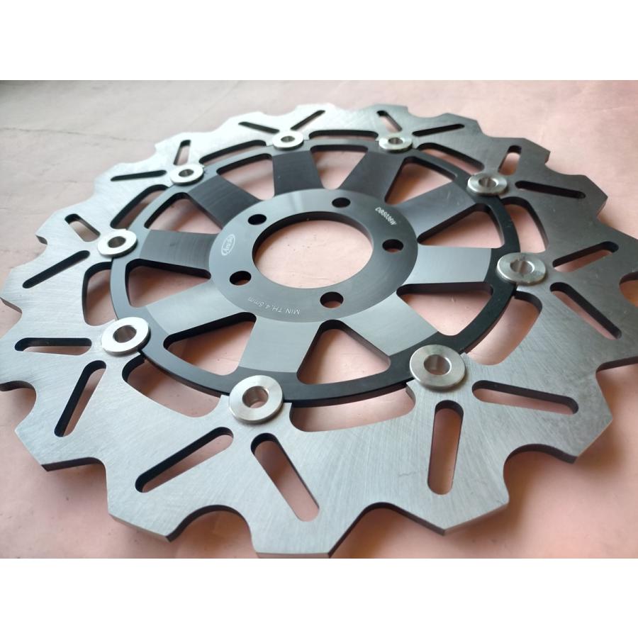 新品 ウエイブディスク バリオス ZZR250 036S黒 フロント用ブレーキ
