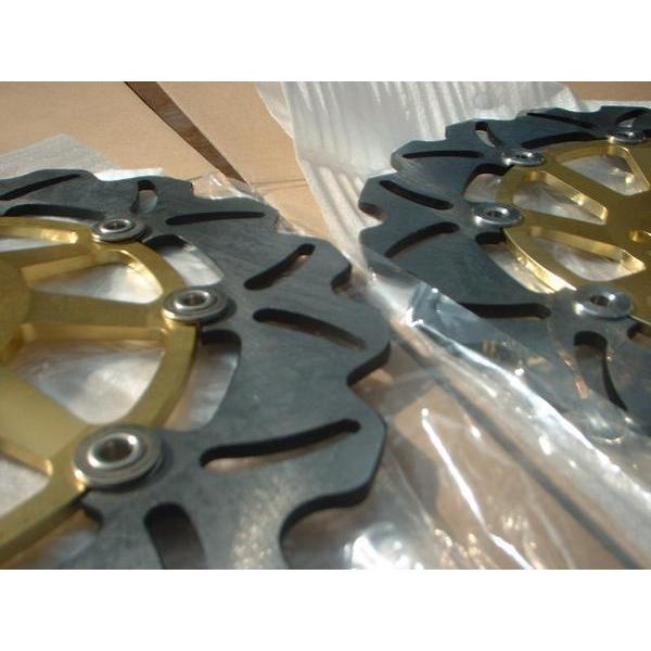 Arashi製フロント用ブレーキディスク1009金 ゼファー1100RS ZRX1200S