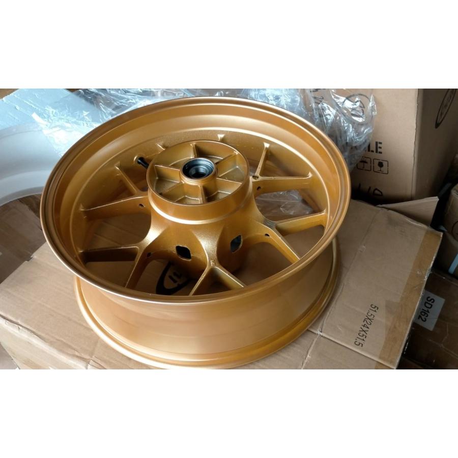 新品 リア ホイール CBR1000RR SC59 2012-15 純正タイプ rear wheel 金 